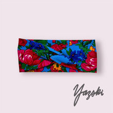 Load image into Gallery viewer, Cotton Lycra Knit Floral Masani Headband