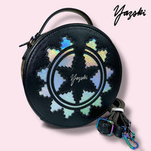 Load image into Gallery viewer, Yazski Original Navajo Basket Purse HOLOGRAPHIC