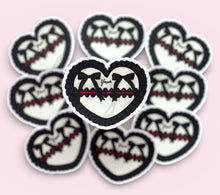 Load image into Gallery viewer, Ruffle Heart Navajo Basket Sticker