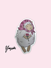Load image into Gallery viewer, Just All Happy Strawberry Sheep Sticker