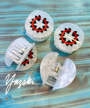 Load image into Gallery viewer, Hair Claw Clip Navajo Basket