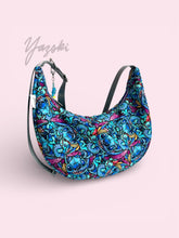 Load image into Gallery viewer, Blue Alien Crescent Bag
