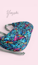 Load image into Gallery viewer, Blue Alien Crescent Bag
