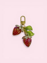Load image into Gallery viewer, Strawberries Purse Charm
