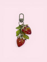 Load image into Gallery viewer, Strawberries Purse Charm
