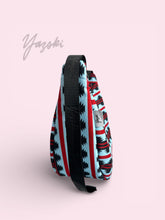 Load image into Gallery viewer, Turquoise R&amp;B Crescent Bag
