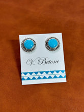 Load image into Gallery viewer, Turquoise Stud Earrings
