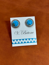 Load image into Gallery viewer, Turquoise Stud Earrings
