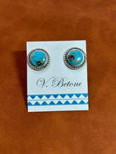 Load image into Gallery viewer, Turquoise Stud Earrings
