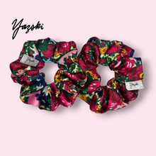 Load image into Gallery viewer, Pastel Rainbow Floral SCRUNCHIE
