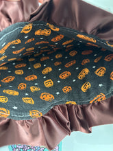 Load image into Gallery viewer, Spooky Breakfast Heart Ruffle Tote

