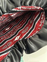 Load image into Gallery viewer, Verdigris Navajo Basket Ruffle Heart Tote
