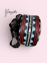 Load image into Gallery viewer, Turquoise R&amp;B Miniature Mini Backpack
