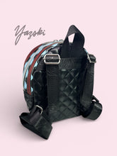 Load image into Gallery viewer, Turquoise R&amp;B Miniature Mini Backpack
