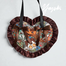Load image into Gallery viewer, Spooky Breakfast Heart Ruffle Tote
