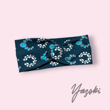 Load image into Gallery viewer, Cotton Lycra Knit Floral Masani Headband

