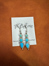 Load image into Gallery viewer, Three Stone Earrings 03
