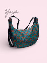 Load image into Gallery viewer, Sleeping Beauty Turquoise Crescent Bag
