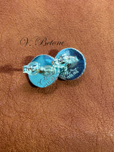 Load image into Gallery viewer, Turqoise Stud Earrings Sleeping Beauty
