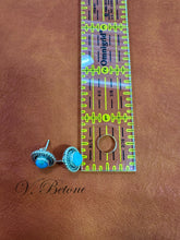Load image into Gallery viewer, Turqoise Stud Earrings Sleeping Beauty
