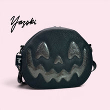 Load image into Gallery viewer, Gray Silver Cutesy Pumpkin Purse
