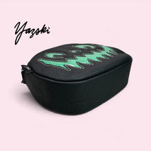 Load image into Gallery viewer, Green Glitter Spooky Pumpkin Purse (Copy)
