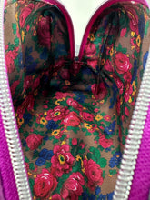 Load image into Gallery viewer, Green Turquoise Hearts on Pink
