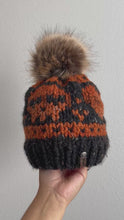 Load and play video in Gallery viewer, Skull and Hearts Slouchy Beanie
