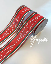Load image into Gallery viewer, BURLAP Navajo SASH Wired Wreath Ribbon
