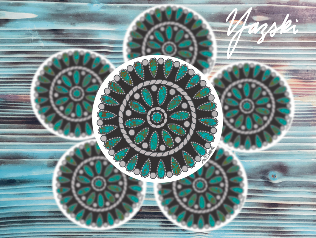 Turquoise Pin