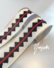 Load image into Gallery viewer, BURLAP WIRED Navajo Basket Wreath Ribbon
